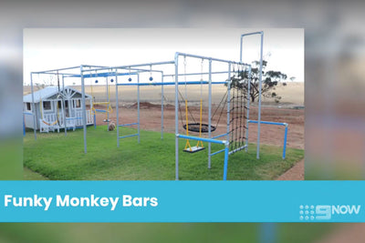 Funky Monkey Bars Features On 9NOW