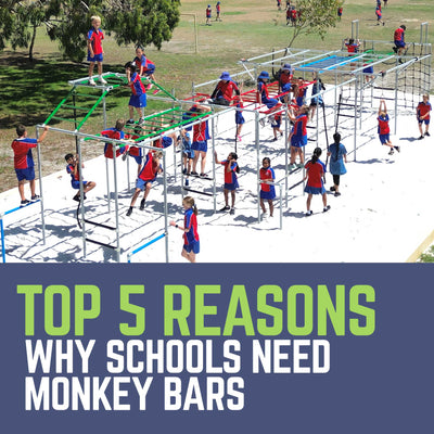 Top 5 Reasons Why Schools Need Monkey Bars