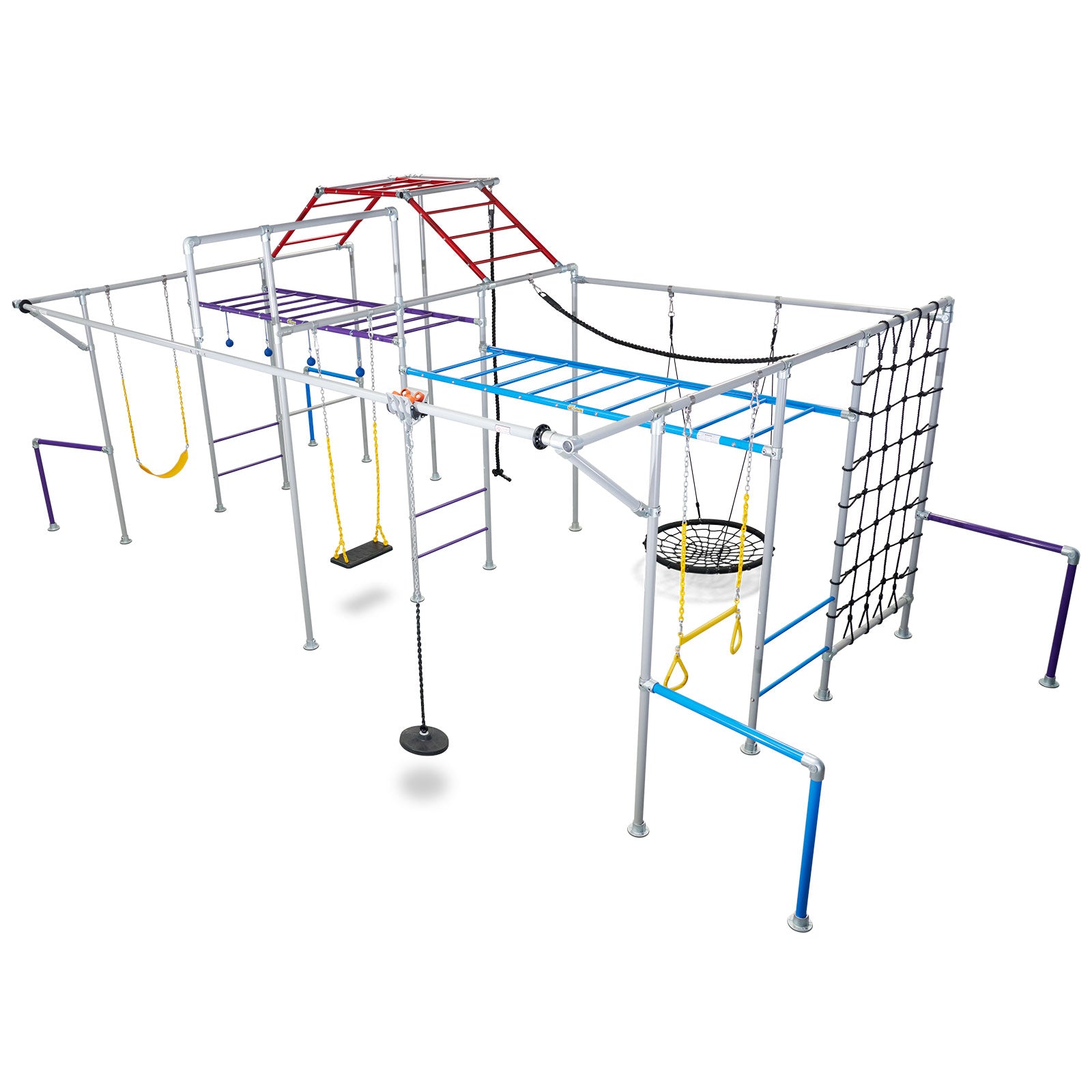 The Mandrill Plus Funky Monkey Bar & Swing Frame Funky Monkey Bars