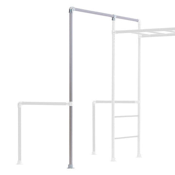 Funky Monkey Bars Single Swing Frame