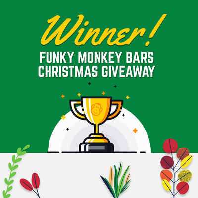 WINNER: Funky Monkey Bars Christmas Giveaway