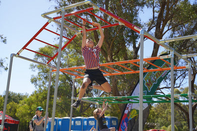 Watch our Funky Friends Smash the Obstacle Course