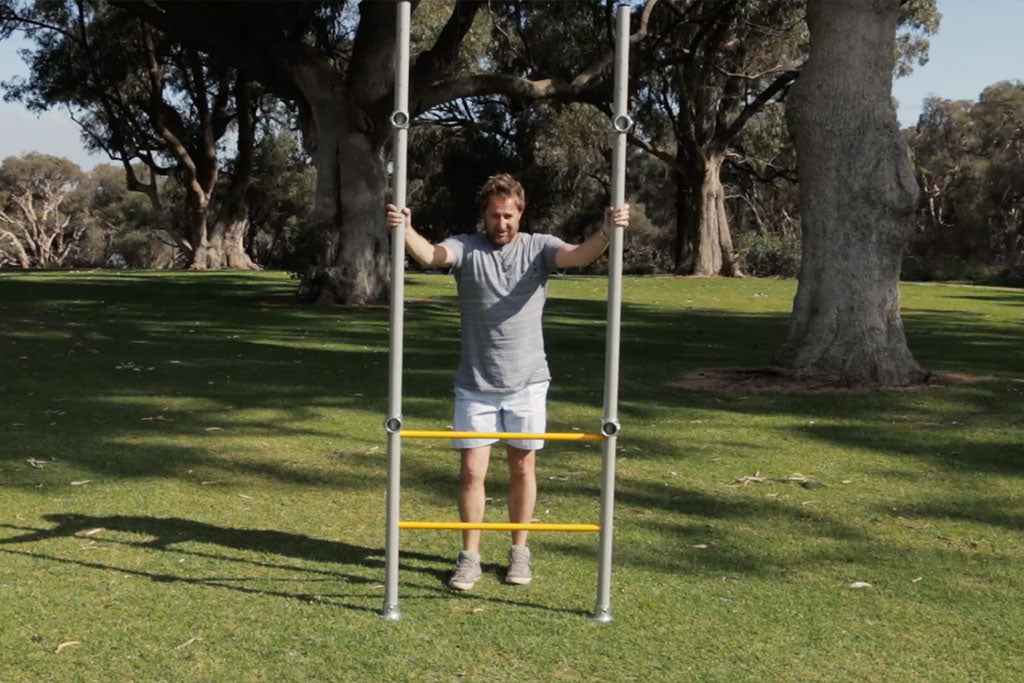 How to Assemble the Legs Funky Monkey Bars