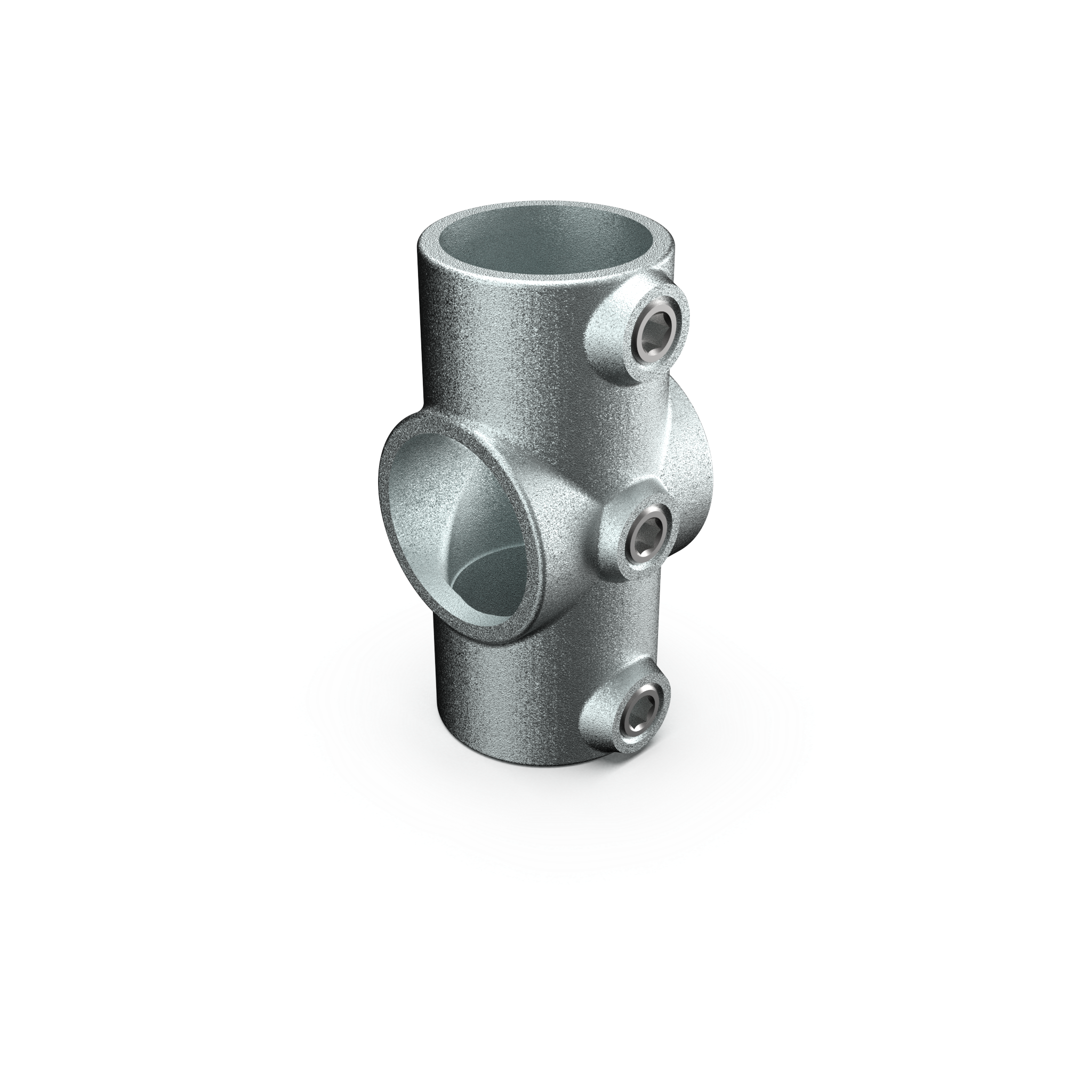 119-D Two Socket Cross Tee Fitting | 40NB Pipe Connector (48.3mm ...