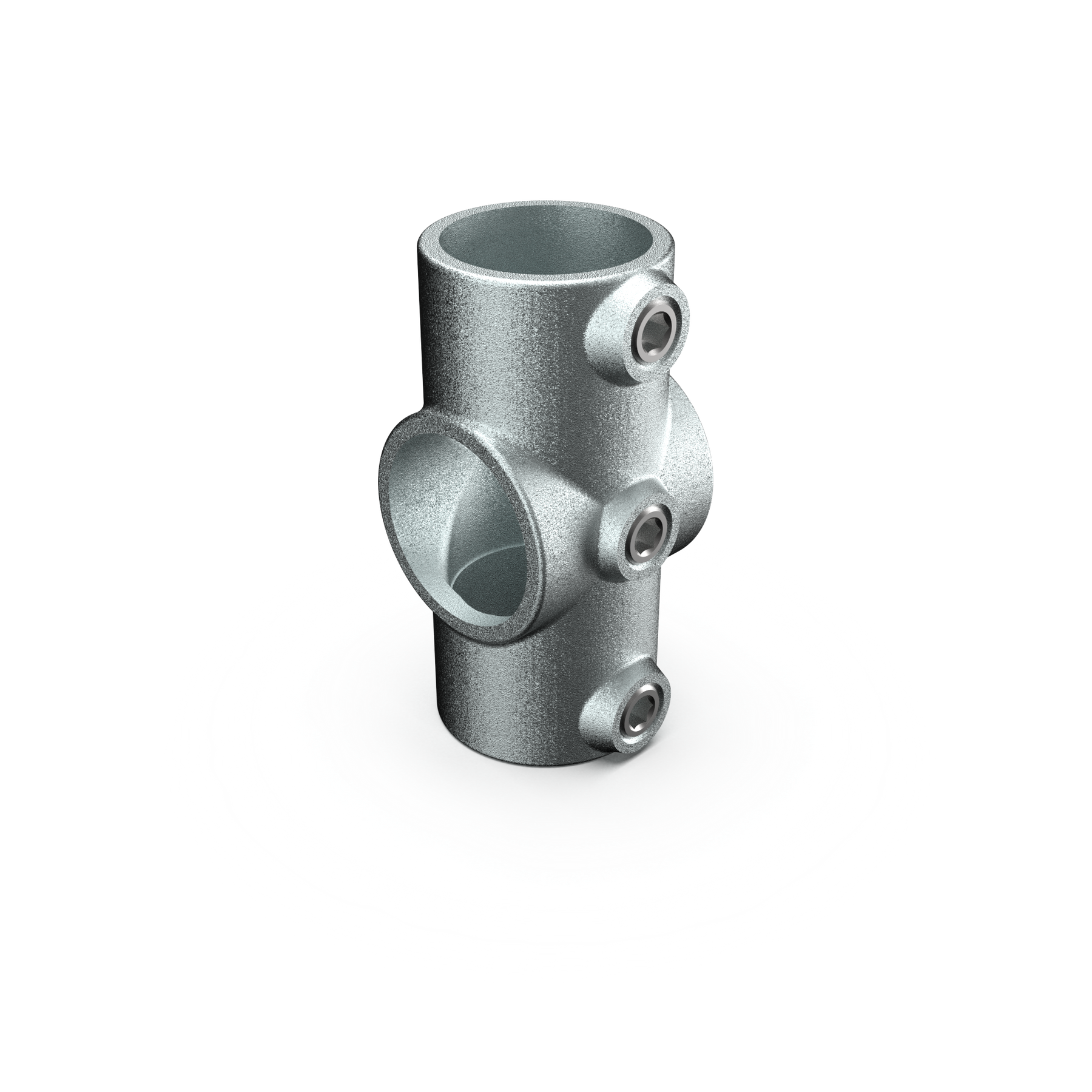 119-D Two Socket Cross Tee Fitting | 40NB Pipe Connector (48.3mm ...