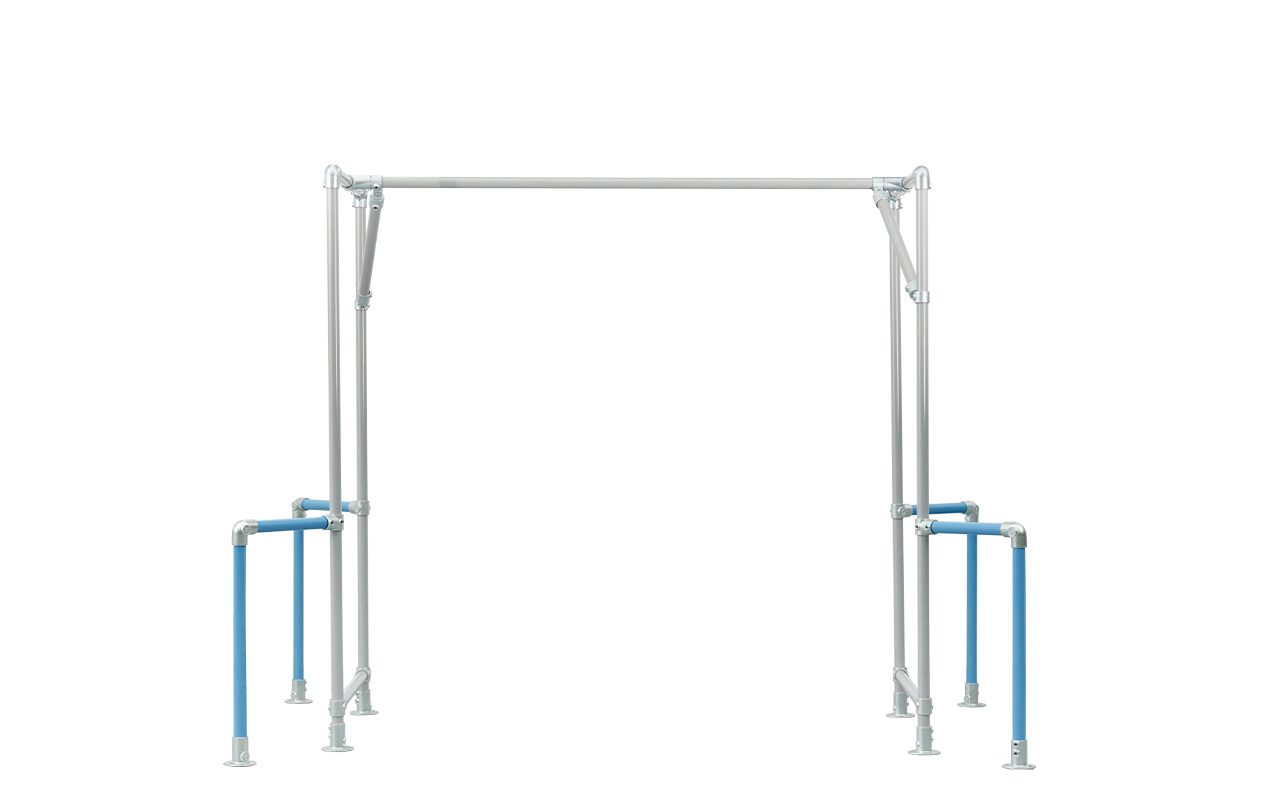 CHEEKY LITTLE SWING SET (1 STATION) – Funky Monkey Bars