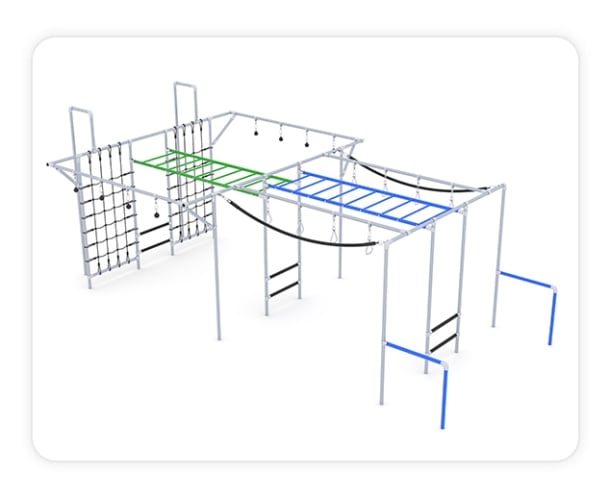 The Dynasty commercial monkey bars