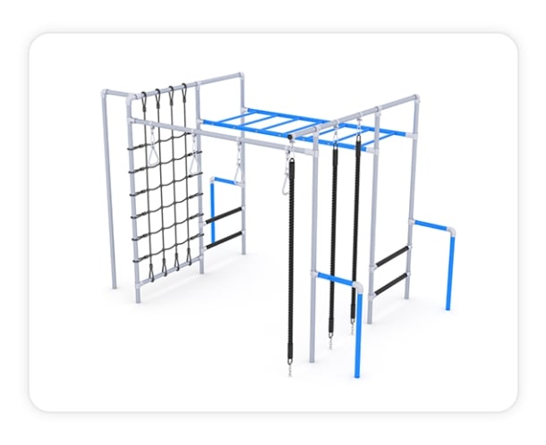 The Little Bunch commercial monkey bars