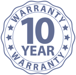 10 year warranty